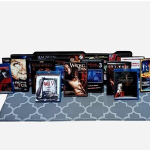 Horror DVD & Blu-ray Movie Lot